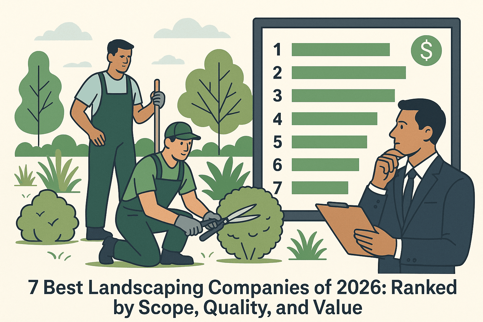 7 Best Landscaping Companies of 2026: Ranked by Scope, Quality, and Value - Featured image